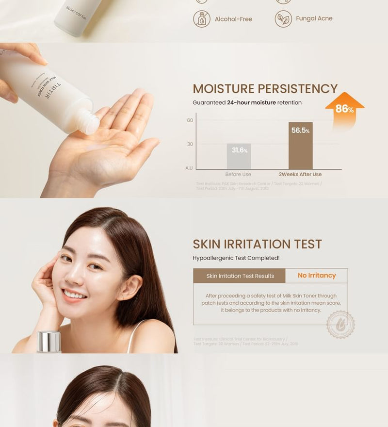 TIRTIR - Milk Skin Toner Jumbo